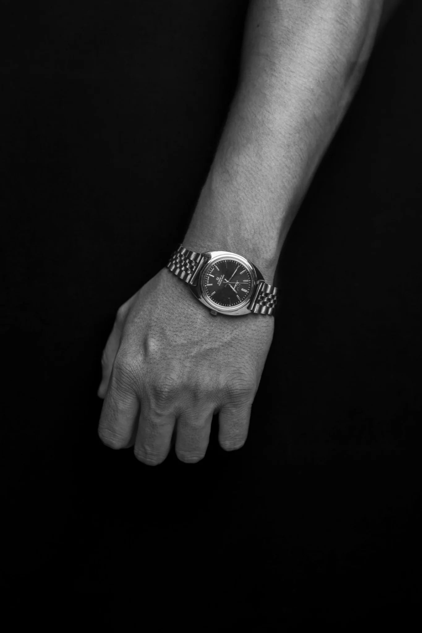 On wrist